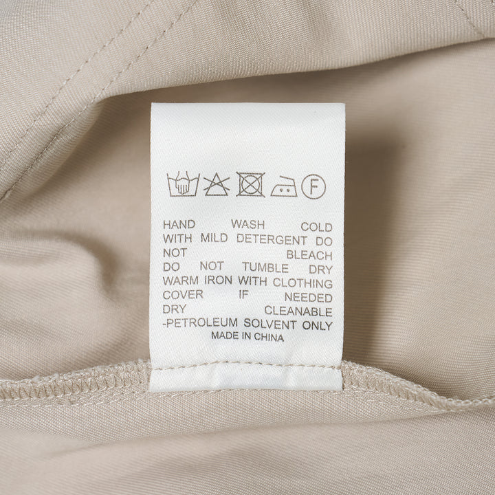 Adele Wide-Leg Nylon Cotton Pants
