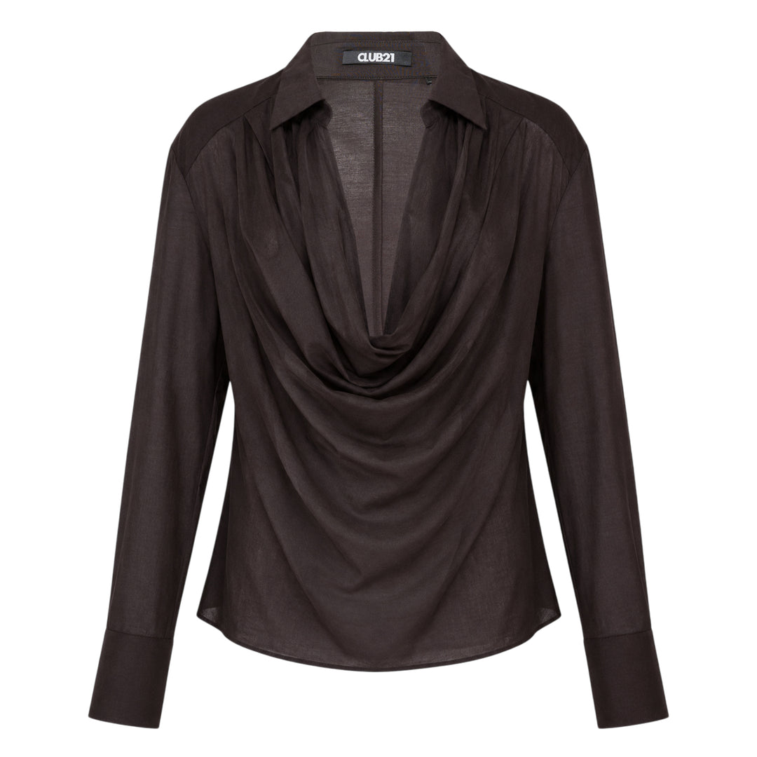 Juliette Silk Cotton Woven Top