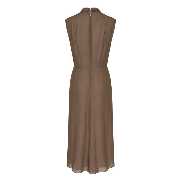 Noemie Habutai Silk Cupro Dress