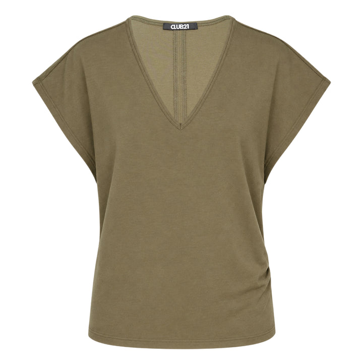 Leonie Cotton Spandex Jersey Top
