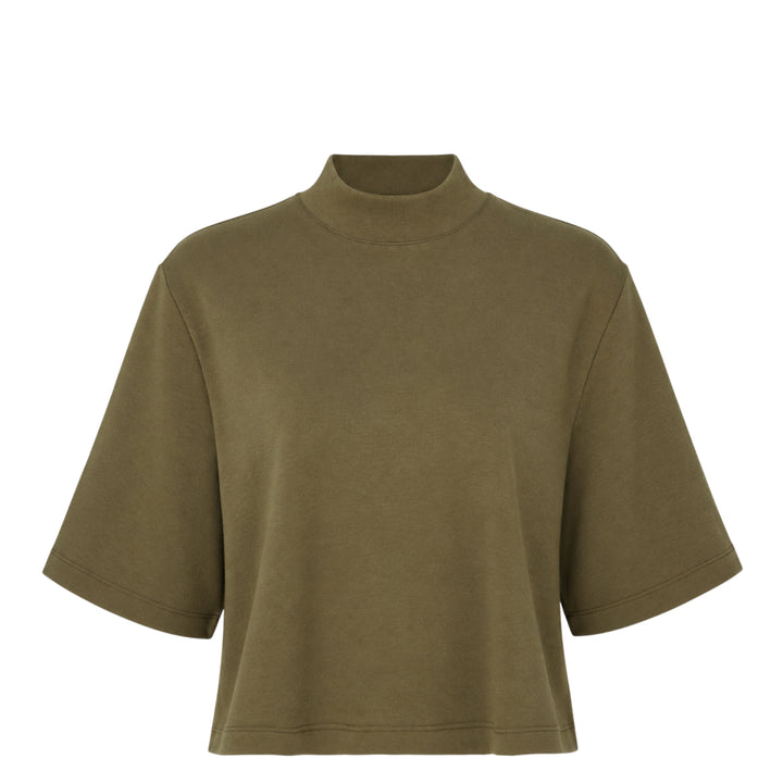Irene Mock Neck Top
