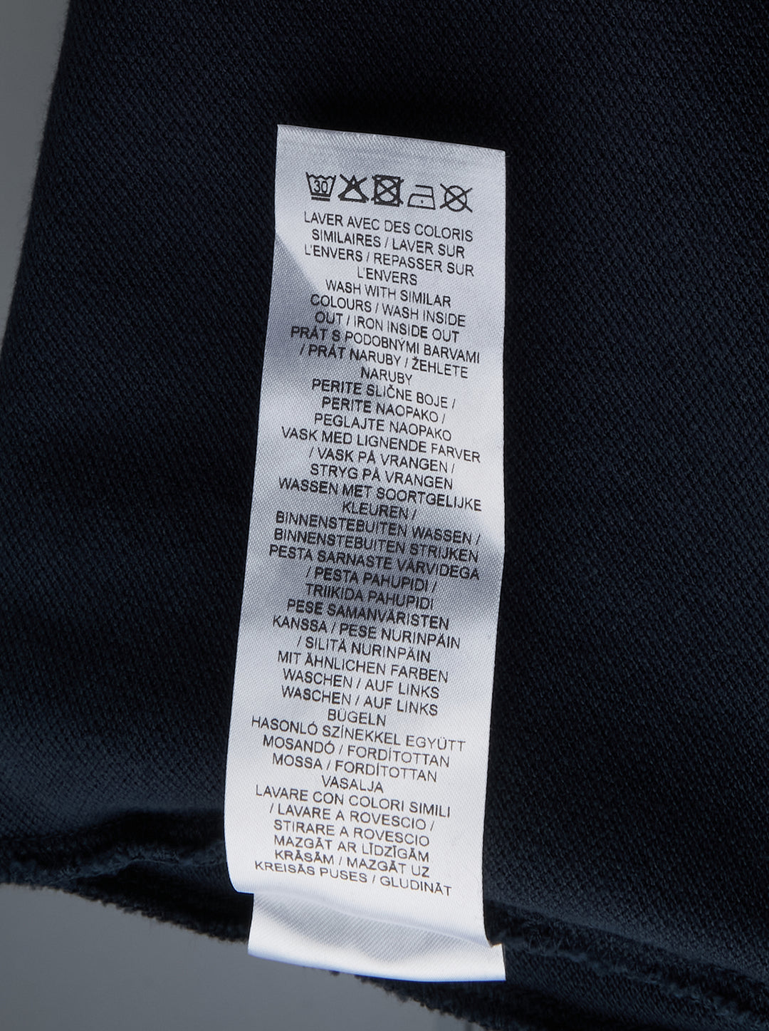 Maison Kitsune Red Profile Fox Comfort Polo - view 3