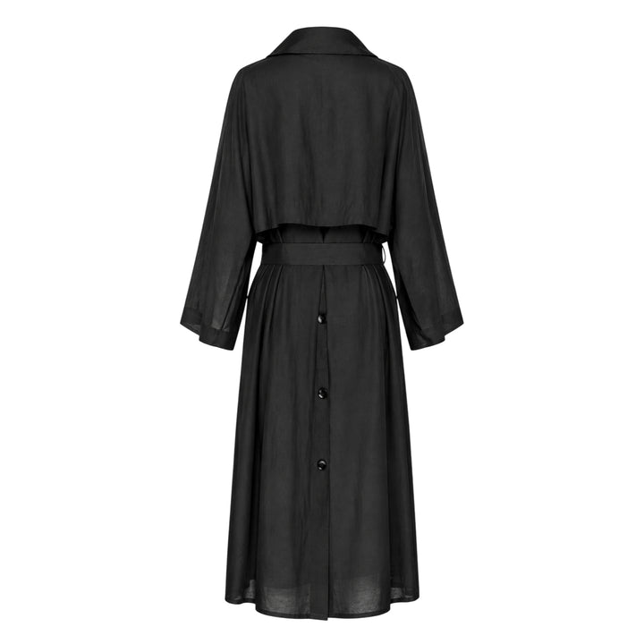 Margaux Habutai Silk Cupro Coat