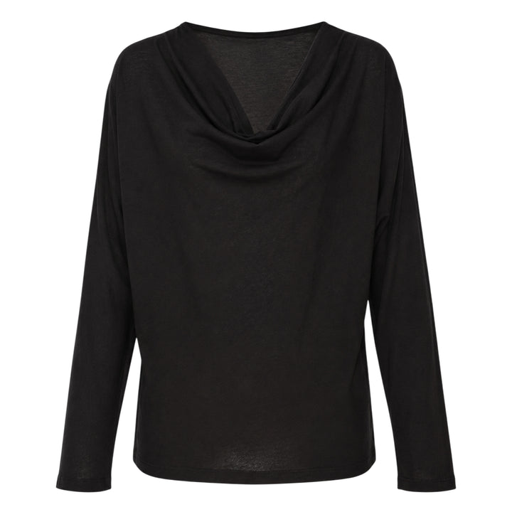 See-Through Wool Jersey Top