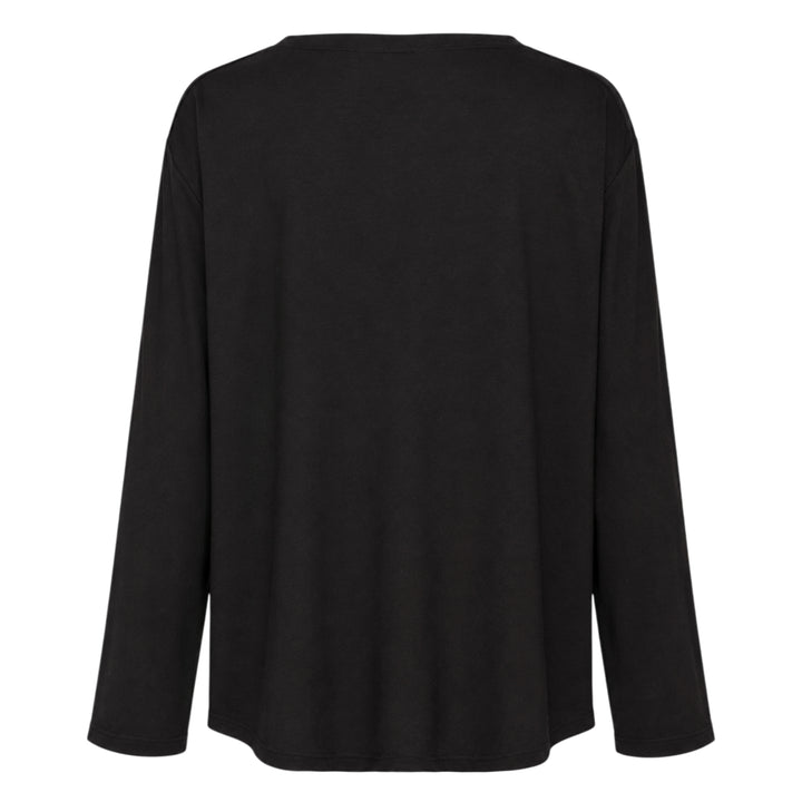 See-Through Wool Jersey Top