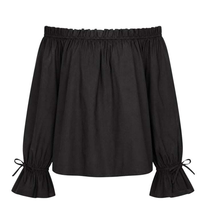 Structure Cotton Off-Shoulder Top