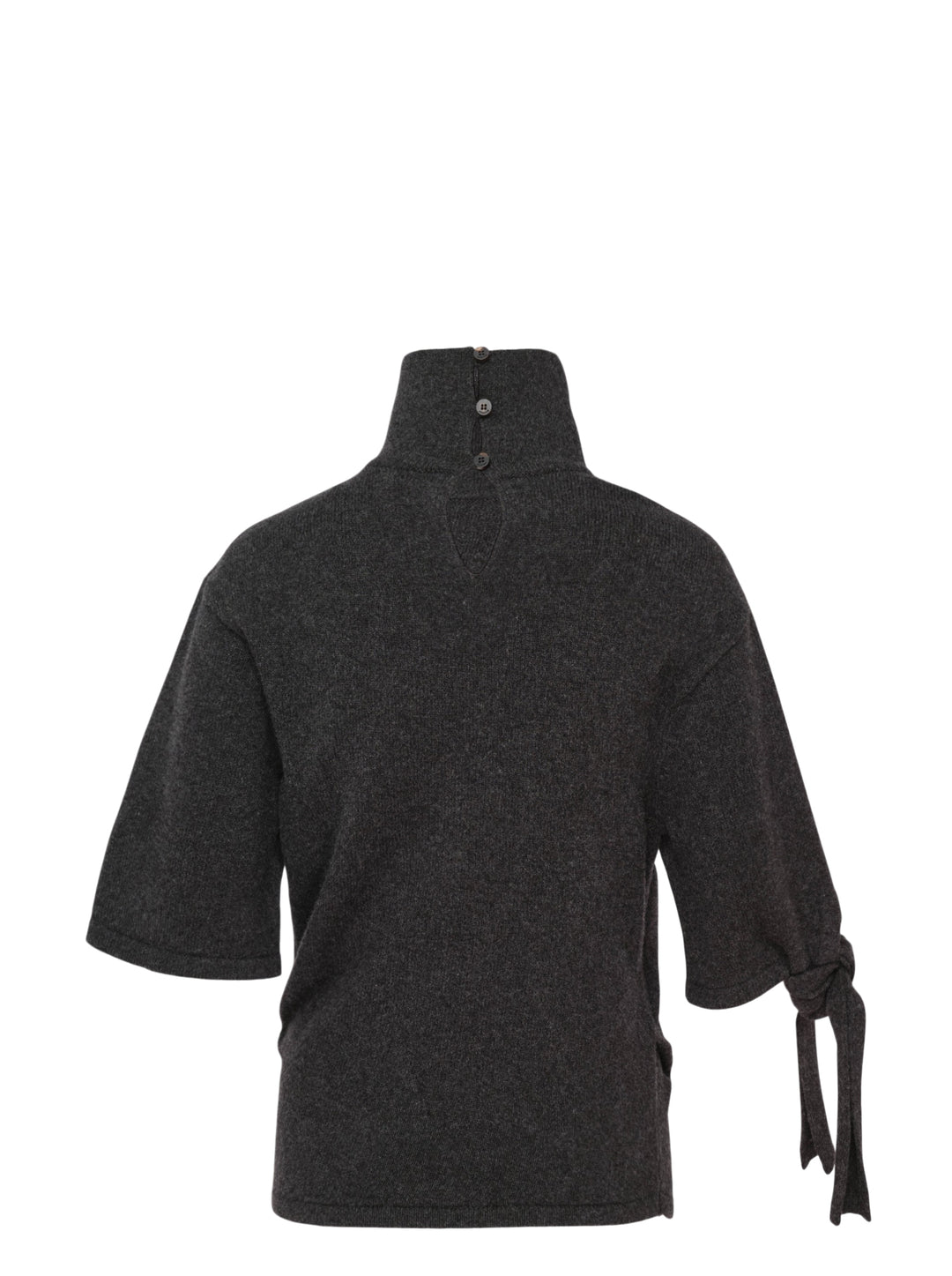 JACQUEMUS Fiocco Knit Turtleneck Top - view 2