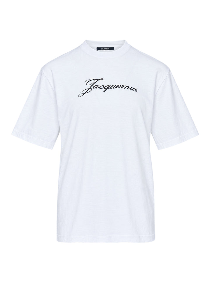 JACQUEMUS Signature Logo Oversized Tee
