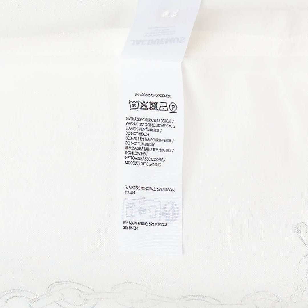 JACQUEMUS La Chemise Cocktail Short Sleeve Shirt - view 3