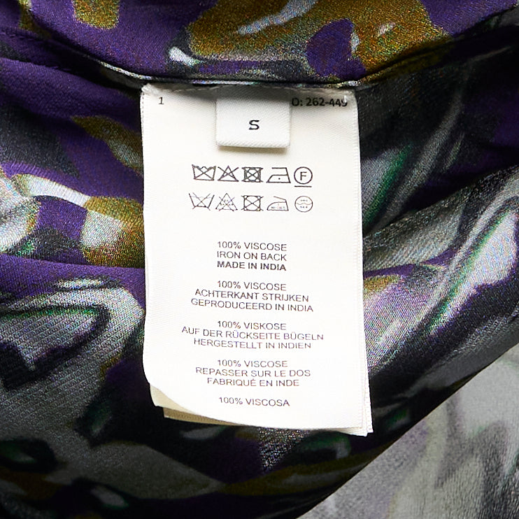 Loose Fit Short Sleeve Blouse