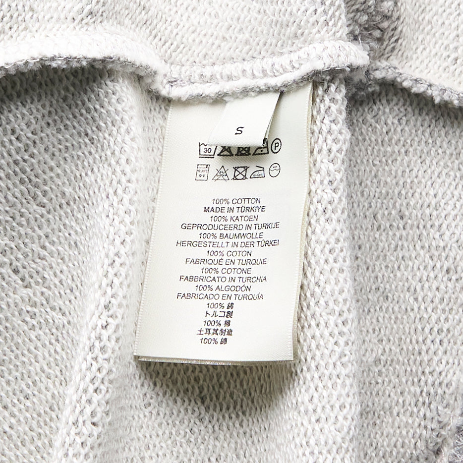 Cropped Sweatshirt With Belt Loops