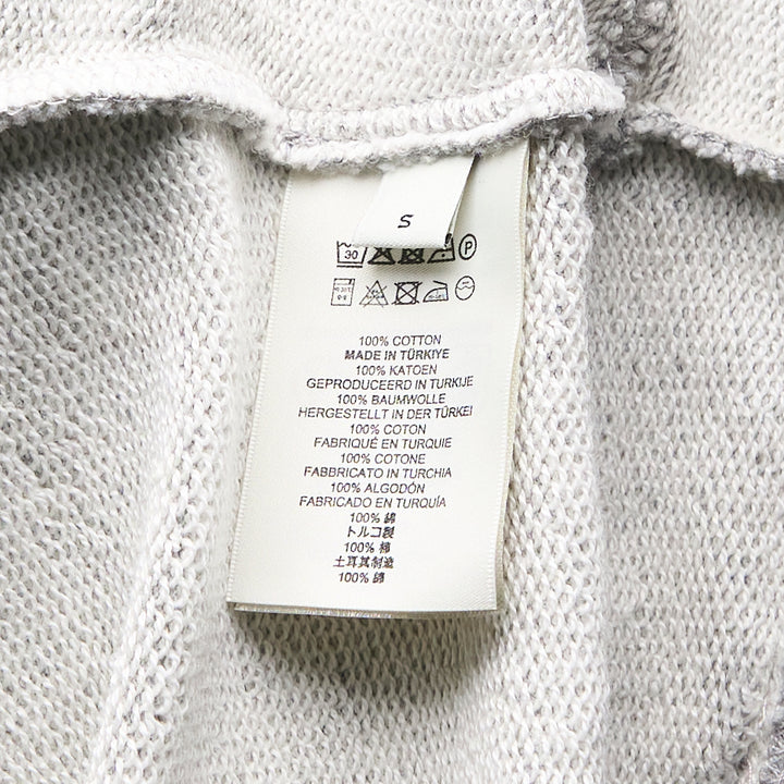 Cropped Sweatshirt With Belt Loops