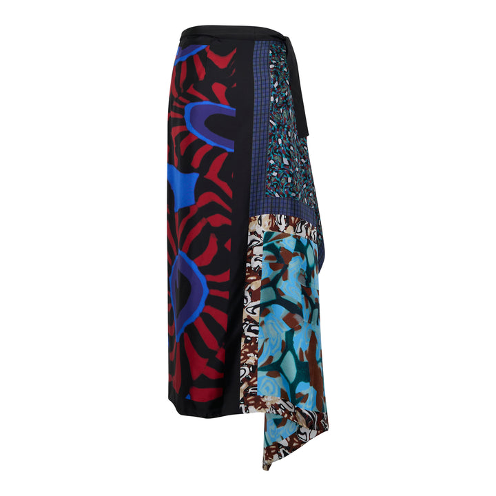 Long Wrap Scarf Skirt