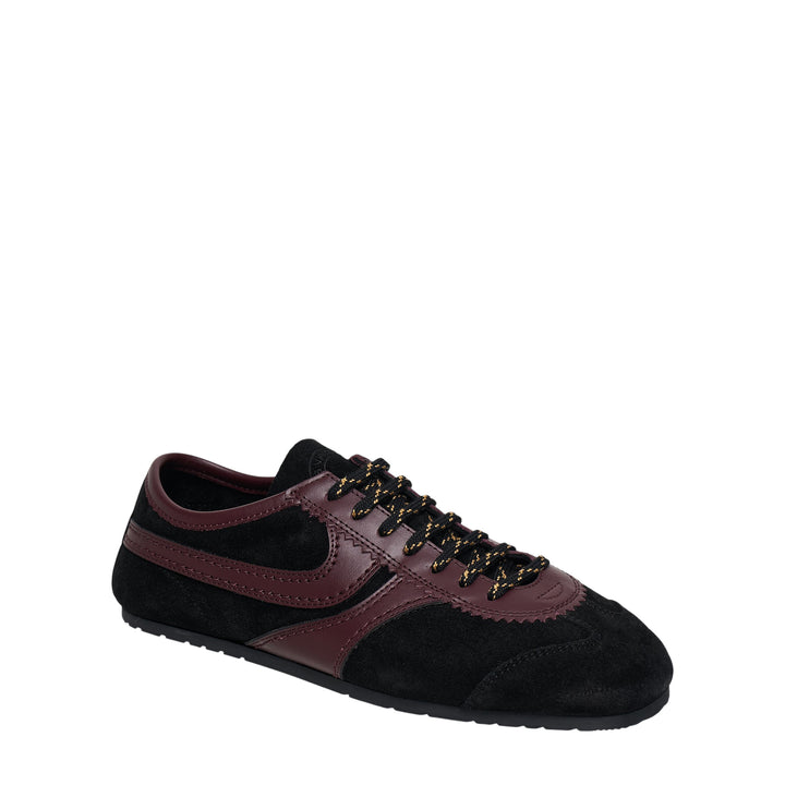 Slim Suede and Nappa Sneakers