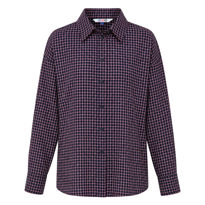 Overfit Checkered Shirt