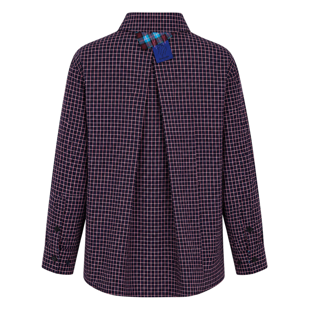 Overfit Checkered Shirt
