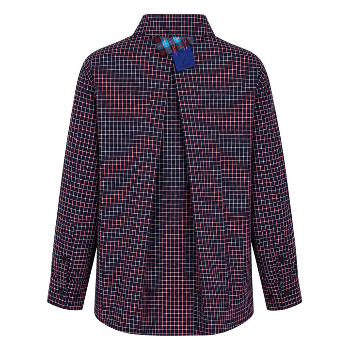 Overfit Checkered Shirt