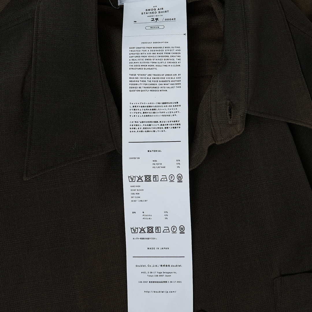 Smog Air Stained Long Sleeve Shirt