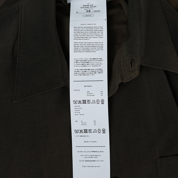Smog Air Stained Long Sleeve Shirt