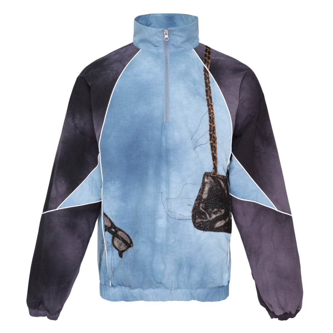 Trompe L'Oeil Embroidery Anorak
