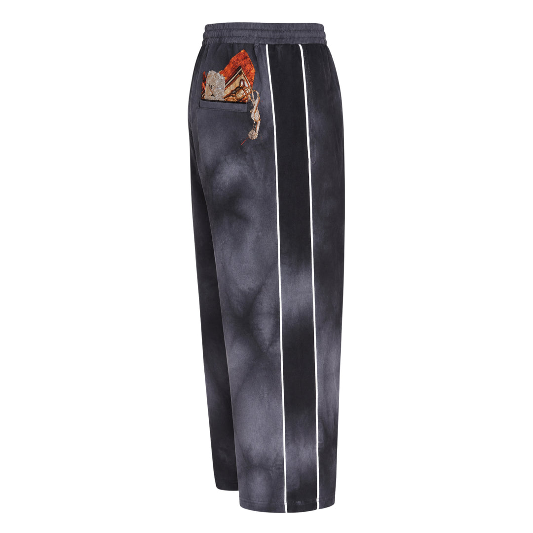 Trompe L'Oeil Embroidery Track Pants