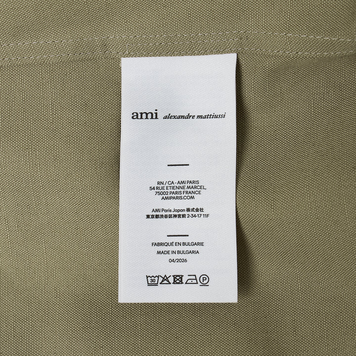 Classic Fit Long Sleeve Drawstring Shirt