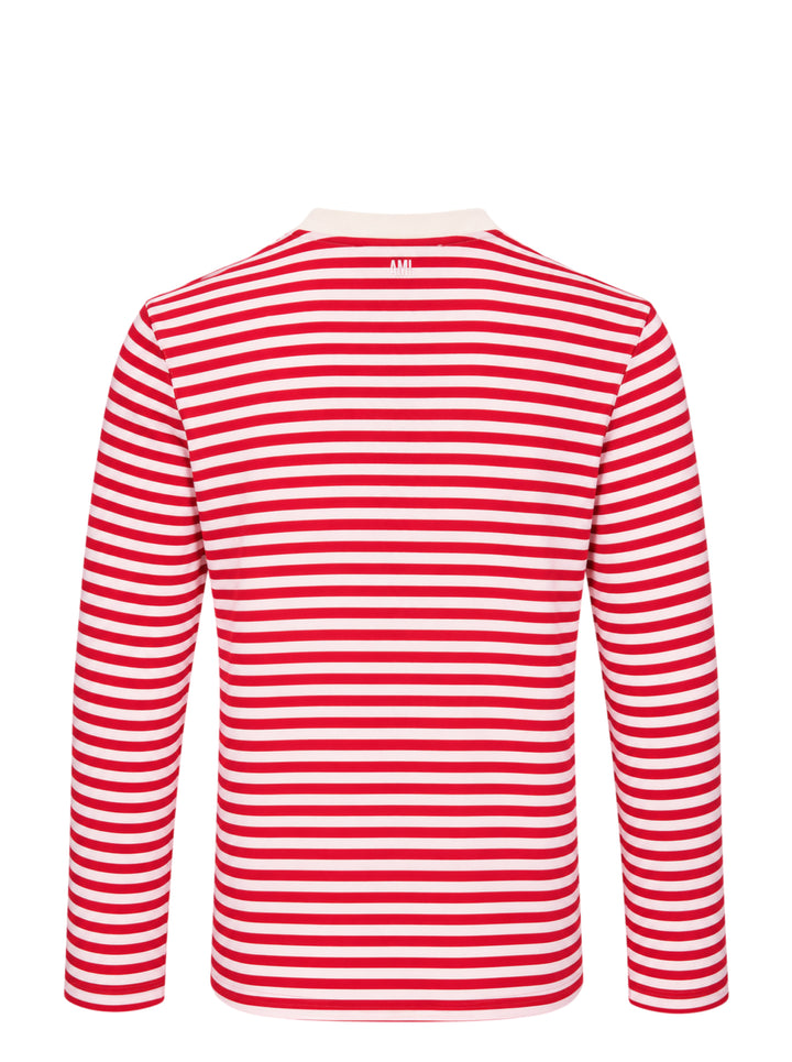 AMI Long Sleeve Striped Tee - view 2