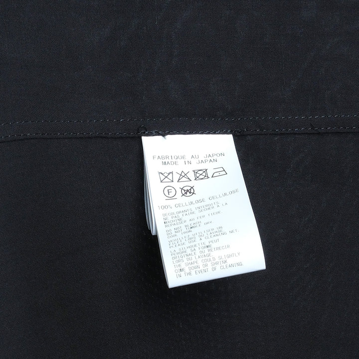 Collar Tab Long Blouse