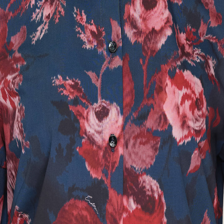 Floral Short Sleeve Blouse