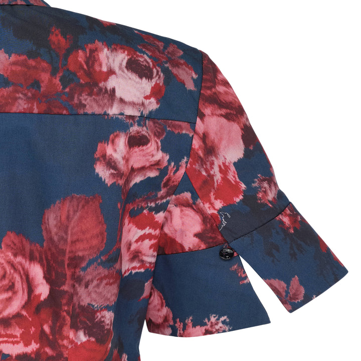 Floral Short Sleeve Blouse
