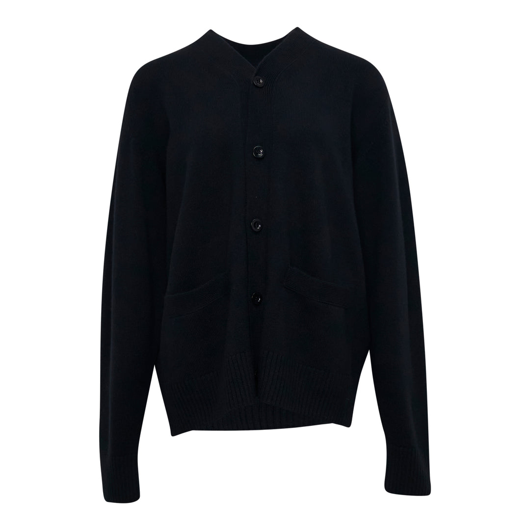 Black Button-Up Cardigan