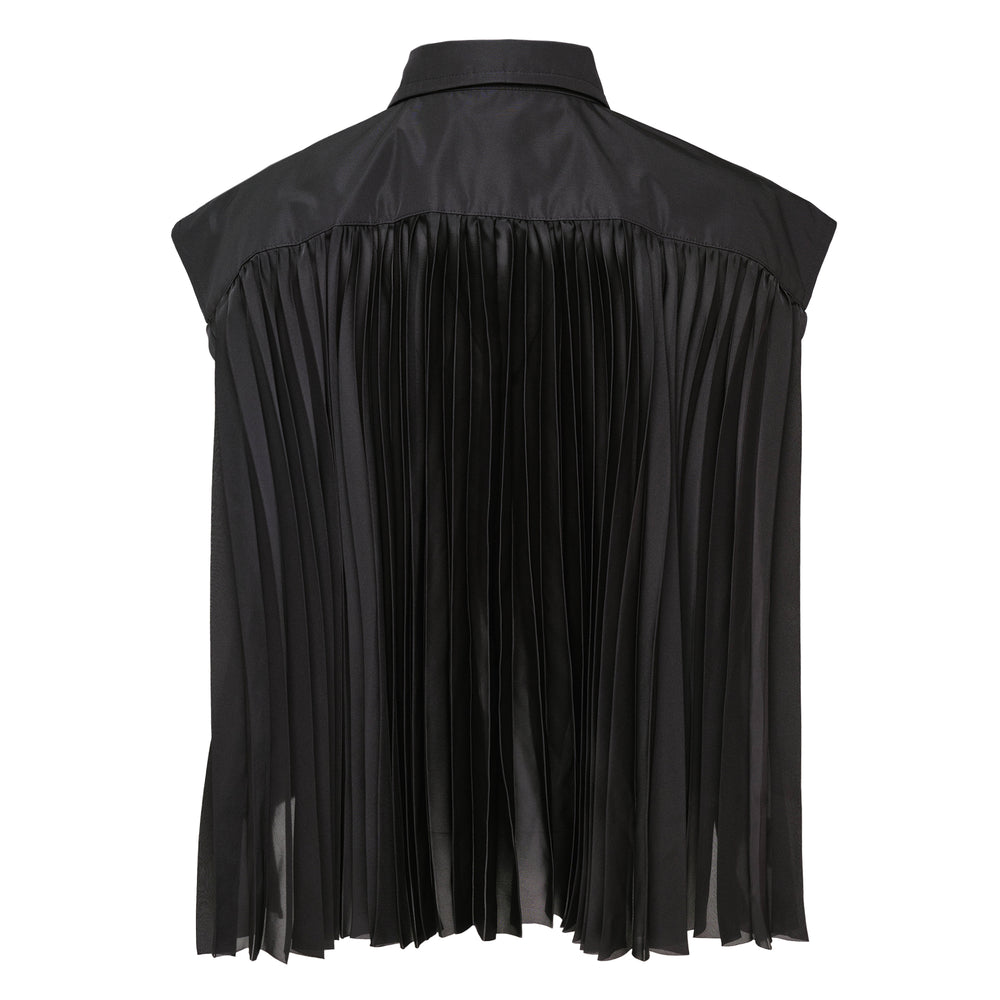 sacai Taffeta Bonding Satin Vest - view 2
