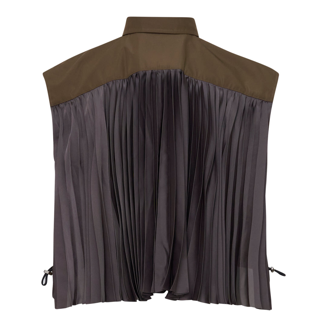 Taffeta Bonding Satin Vest