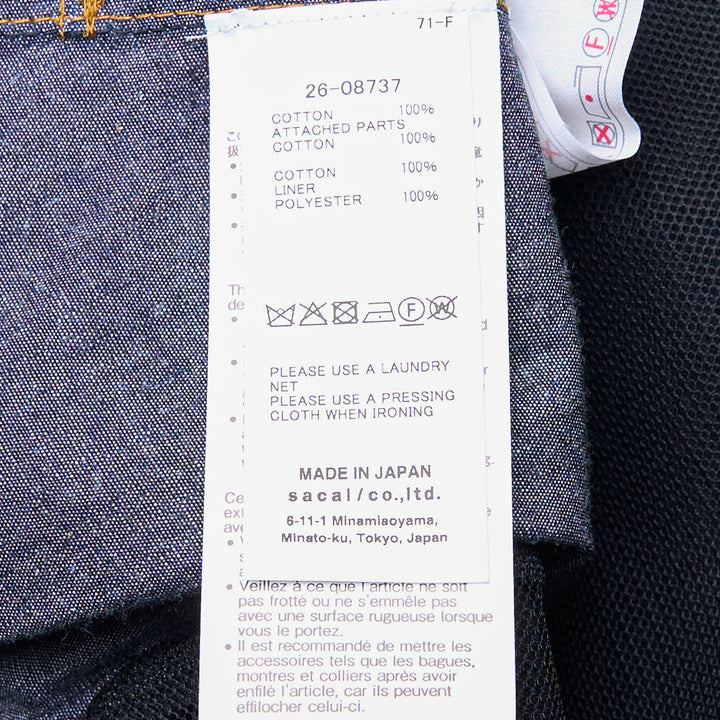 Denim x Cotton Jersey Tee