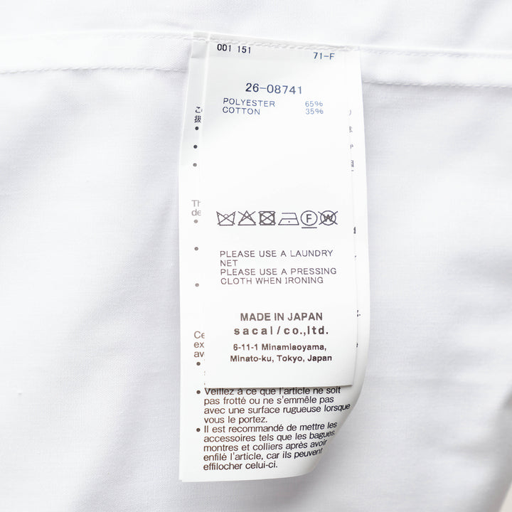 sacai Poplin Long Sleeve Shirt - view 3