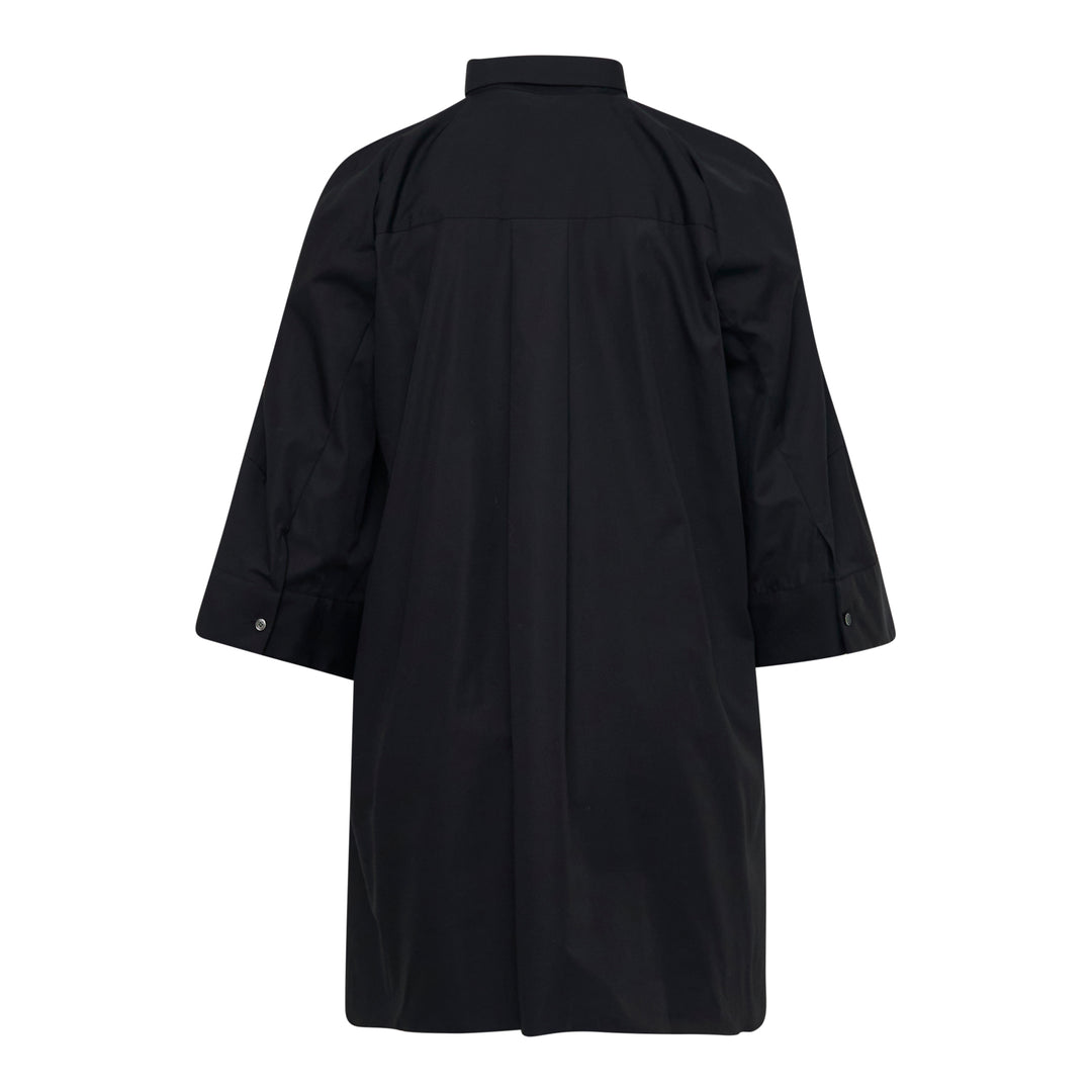 Oversized Poplin Shirt Dress