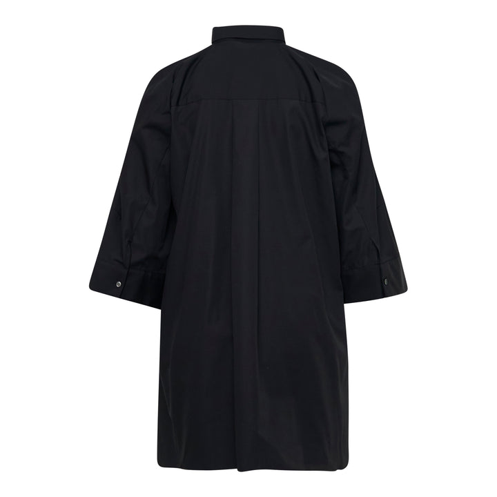 Oversized Poplin Shirt Dress