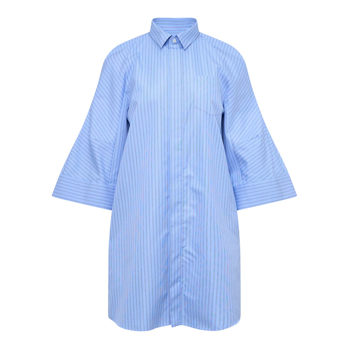 Oversized Poplin Shirt Dress