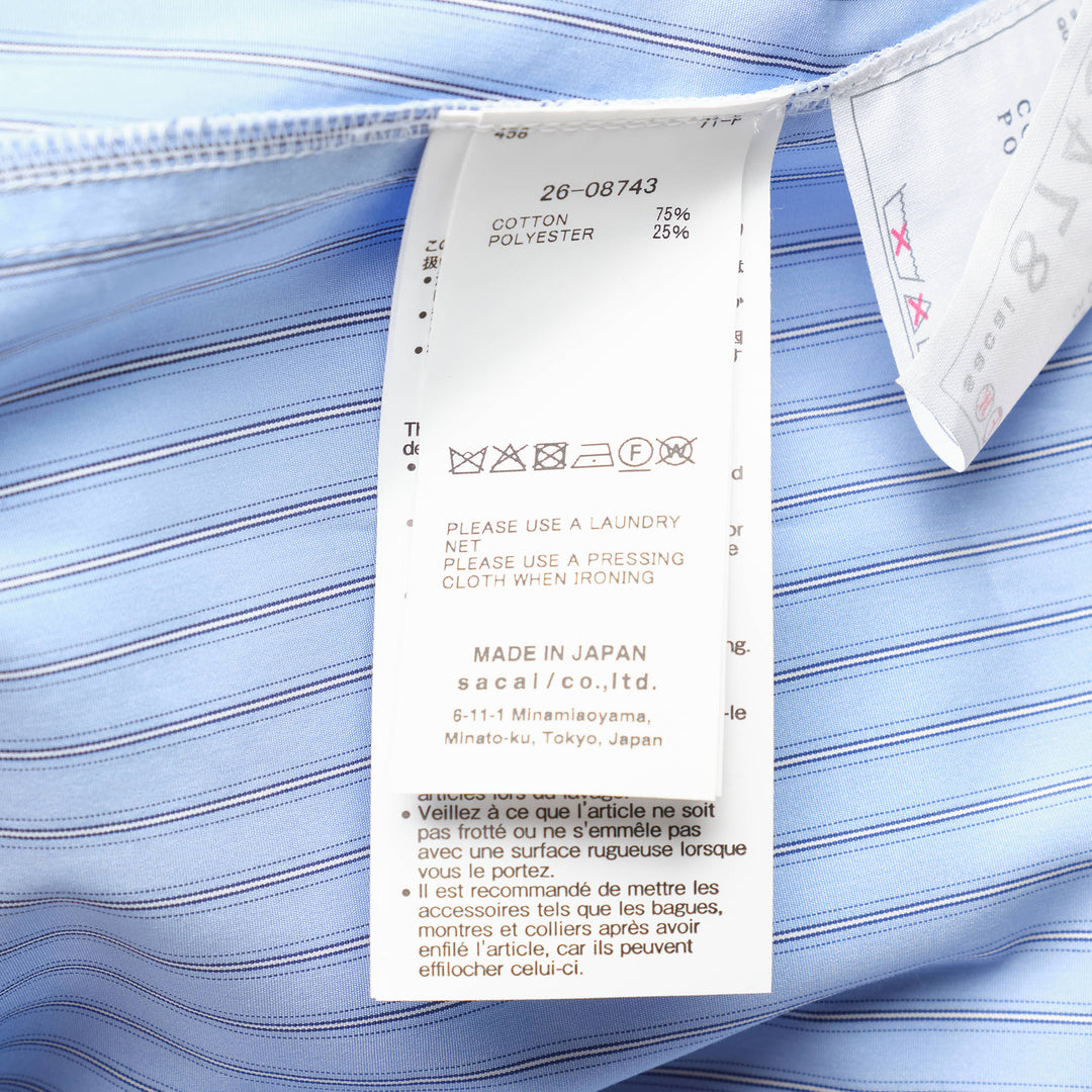 sacai Wide Sleeve Poplin Shirt - view 3