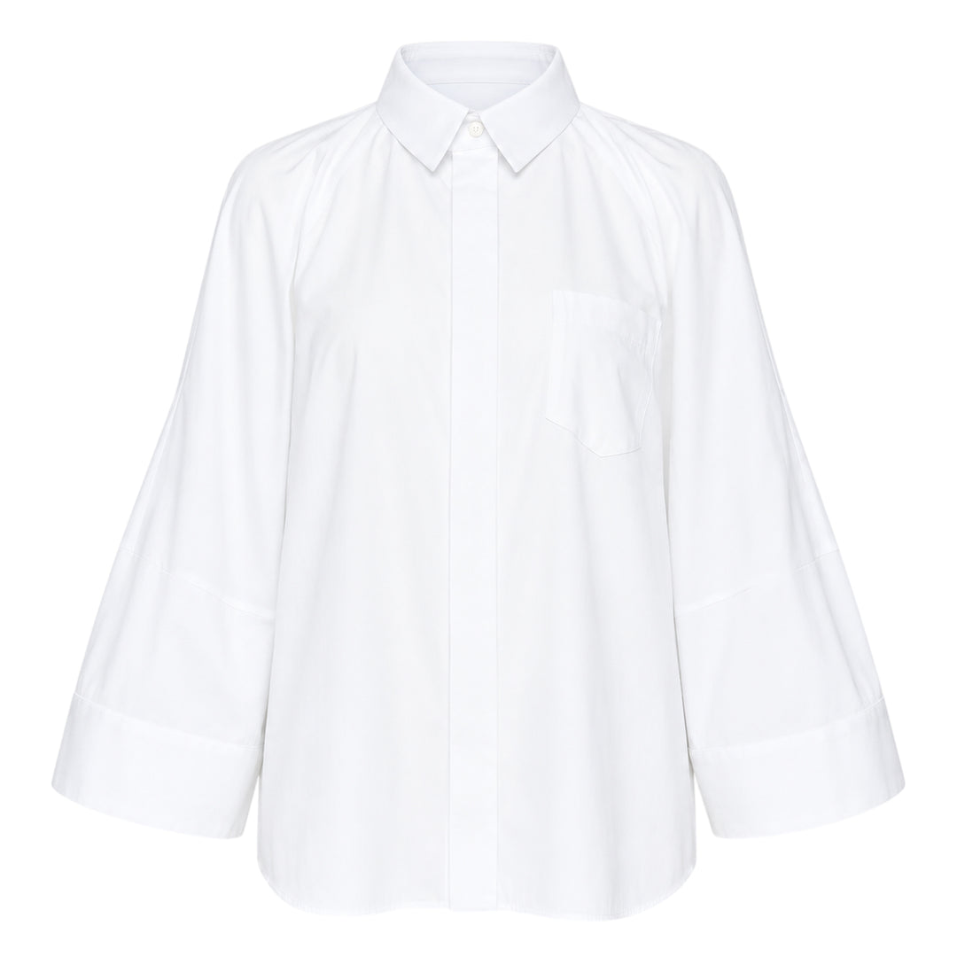 sacai Wide Sleeve Poplin Shirt