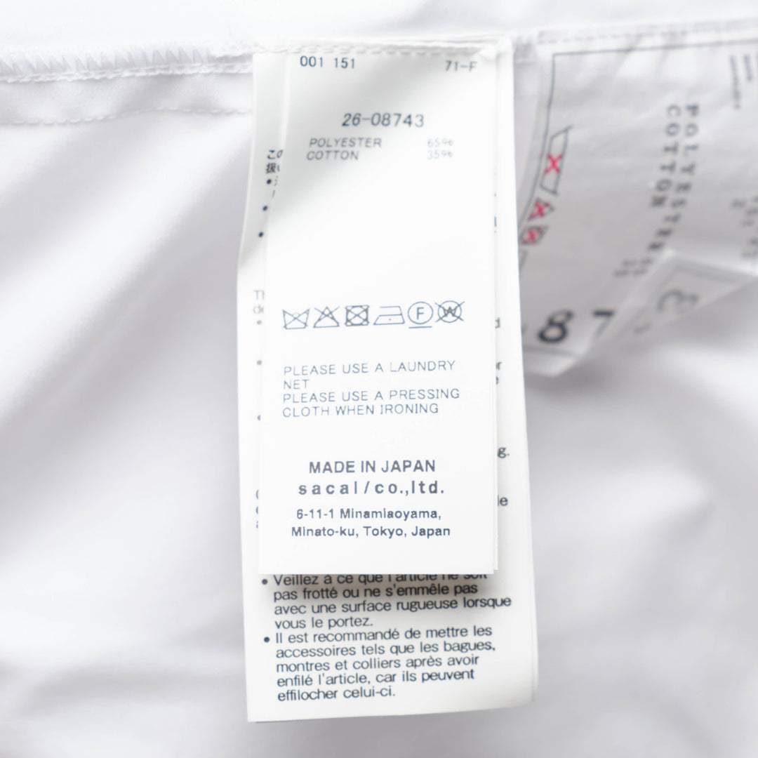 sacai Wide Sleeve Poplin Shirt - view 3