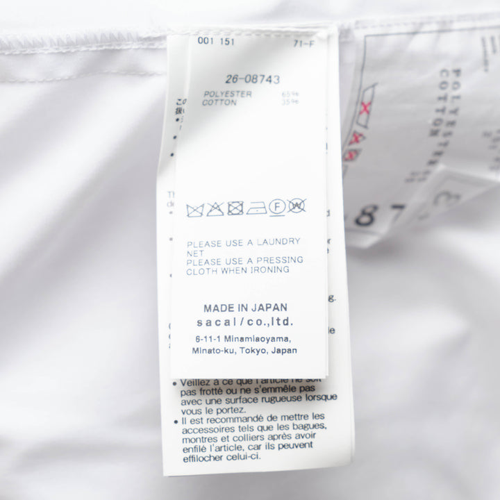 sacai Wide Sleeve Poplin Shirt - view 3