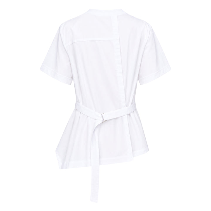 sacai Poplin Cotton Jersey T-Shirt - view 2