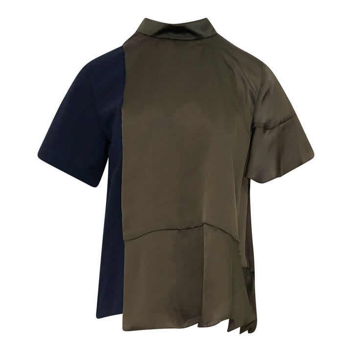 Satin Cotton Jersey Tee