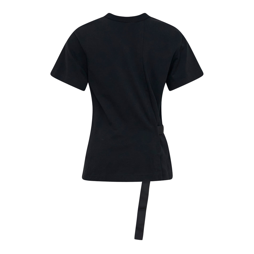 Graphic Print Belted T-Shirt