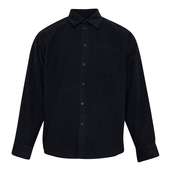 Relaxed Long Sleeve Corduroy Shirt