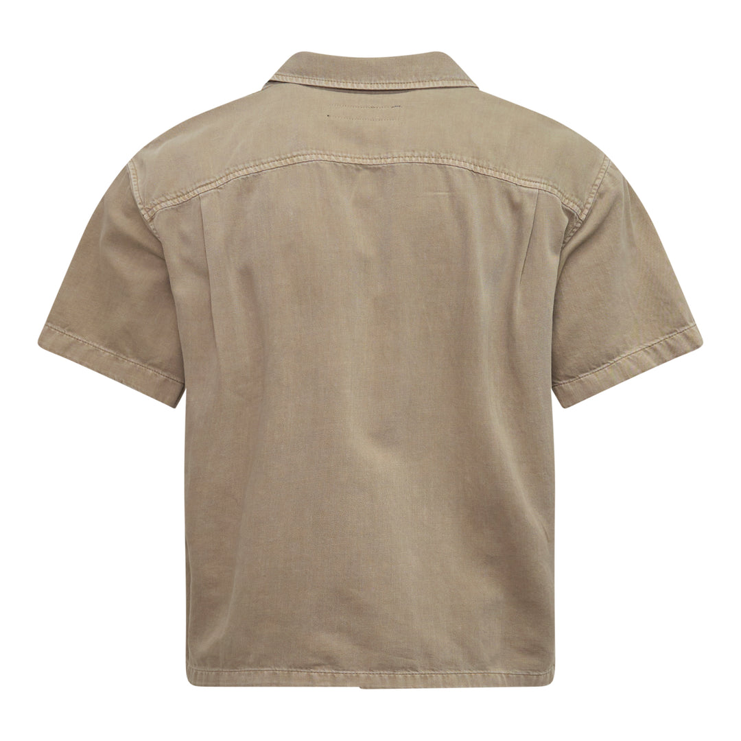Resort Short Sleeve Denim Shirt