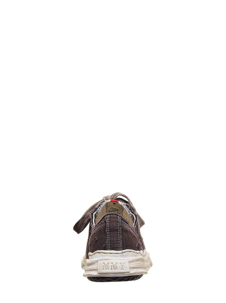 MIHARA YASUHIRO Hank Ripping Canvas Low-Top Sneakers - view 3