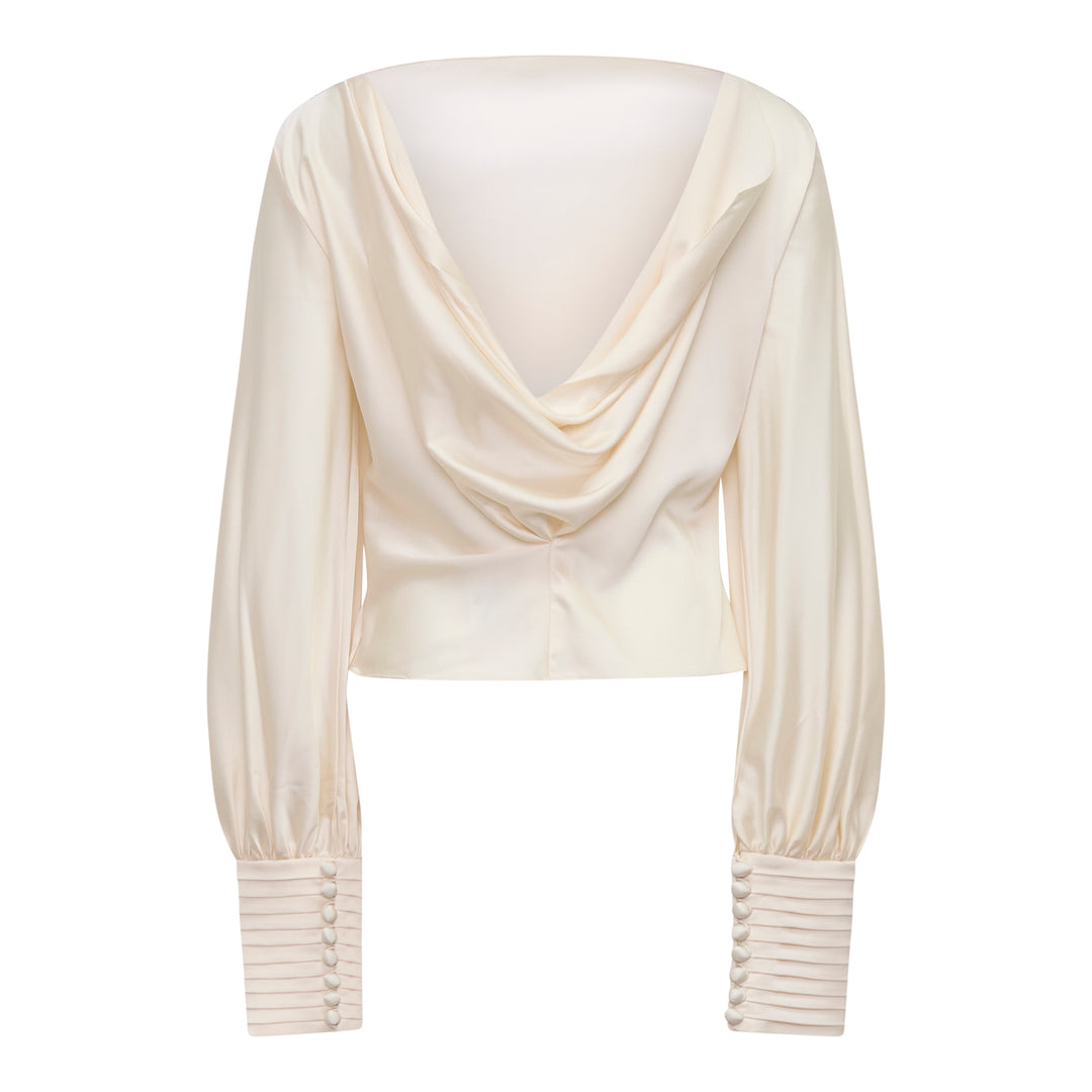 Kaia Balloon Sleeve Blouse
