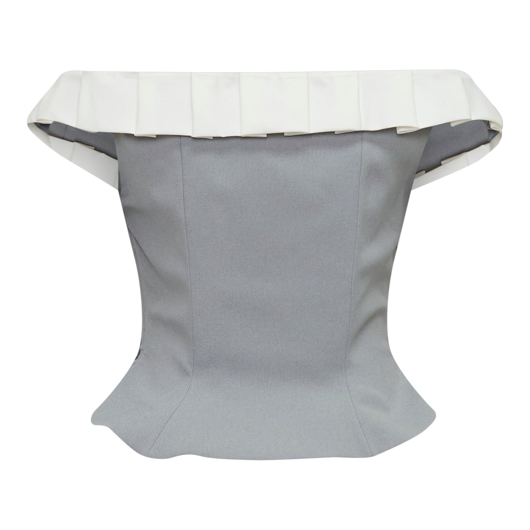Bow Corset Bustier Top